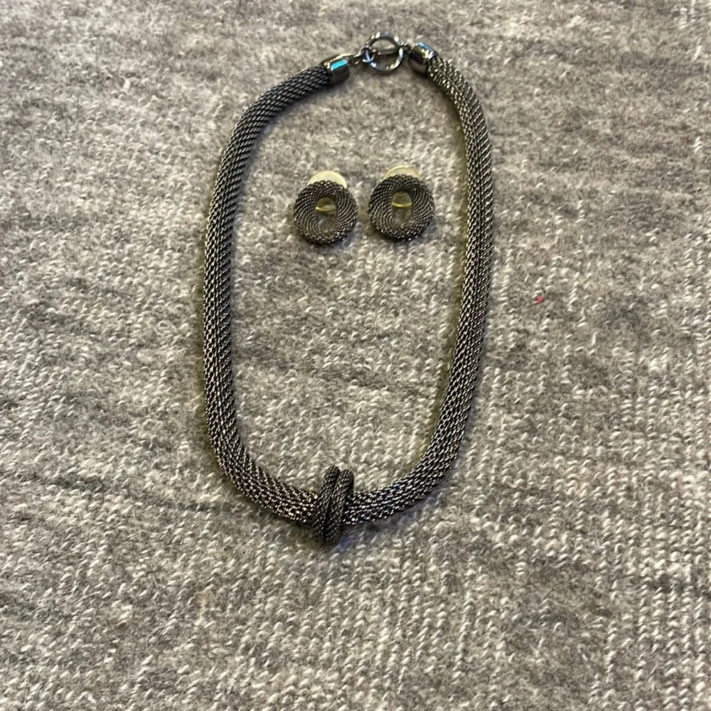 Silver necklace - Picture 1 of 7